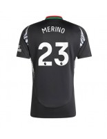 Arsenal Mikel Merino #23 Venkovní Dres 2024-25 Krátký Rukáv